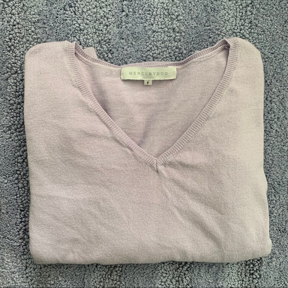 V NECK SEWATER - Picture 1 of 2